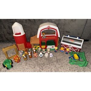 Fisher-Price Little People Big Red Barn Farm Set w/ Animals & Play & Carry